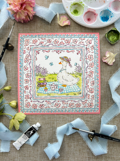 Coming August 14th - Whimsical Goose Art Print