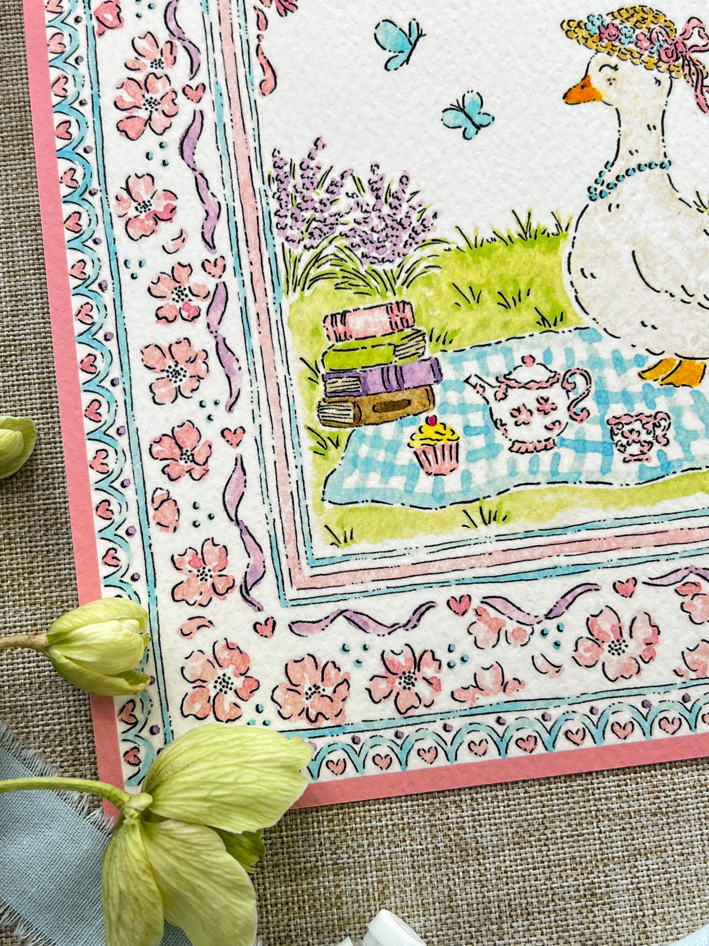 Coming August 14th - Whimsical Goose Art Print
