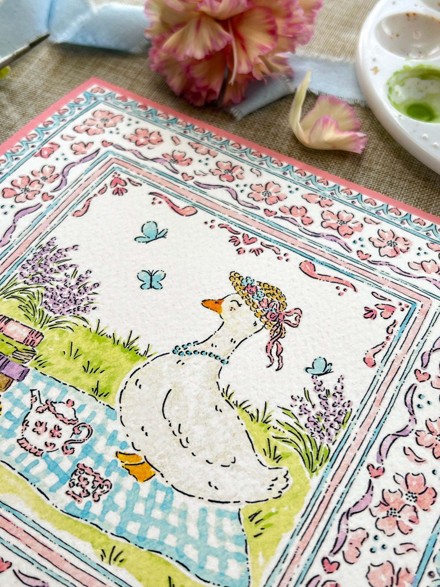 Coming August 14th - Whimsical Goose Art Print