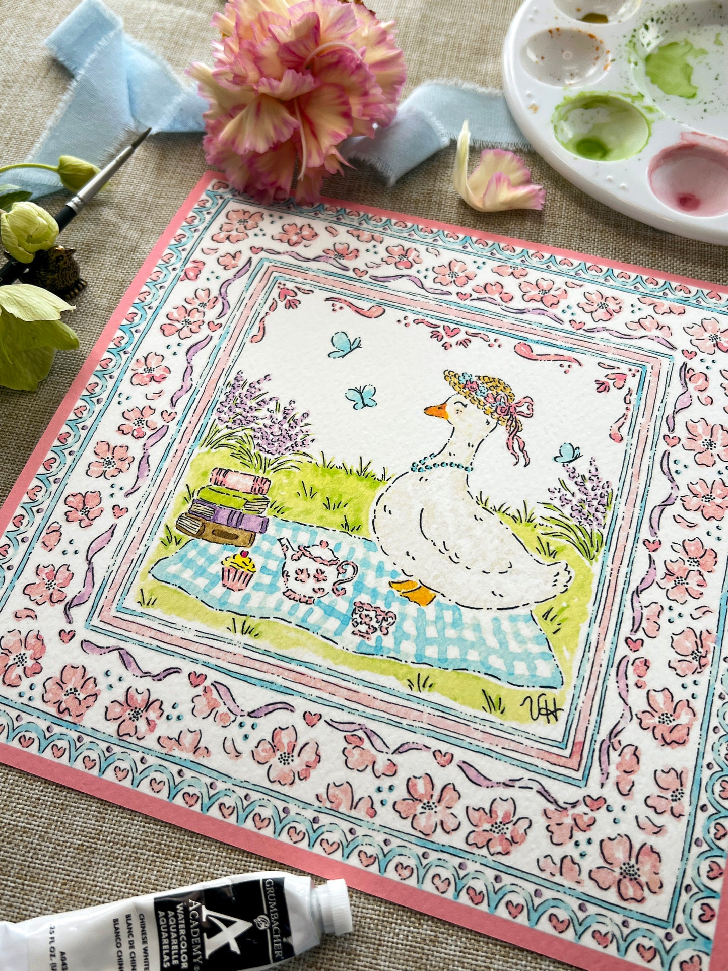 Coming August 14th - Whimsical Goose Art Print